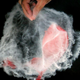 Illustration for article titled This is what the air looks like when a balloon pops
